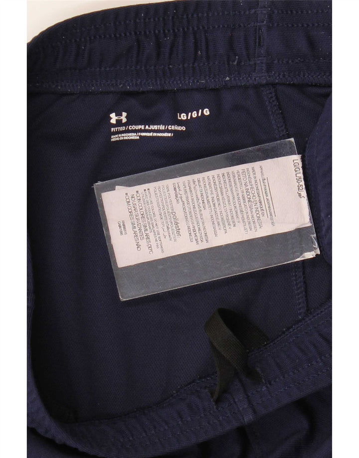 Pantalón de chándal Under Armour Hombre Grande Poliéster azul marino