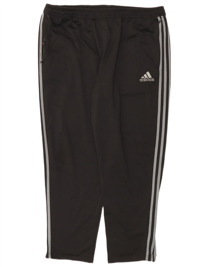 Adidas Pantalones de chándal para hombre 2XL Negro Poliéster