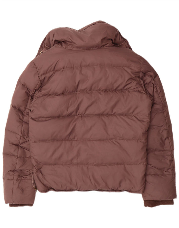 i Blues Chaqueta acolchada extragrande para mujer UK 10 Small Marrón Poliamida
