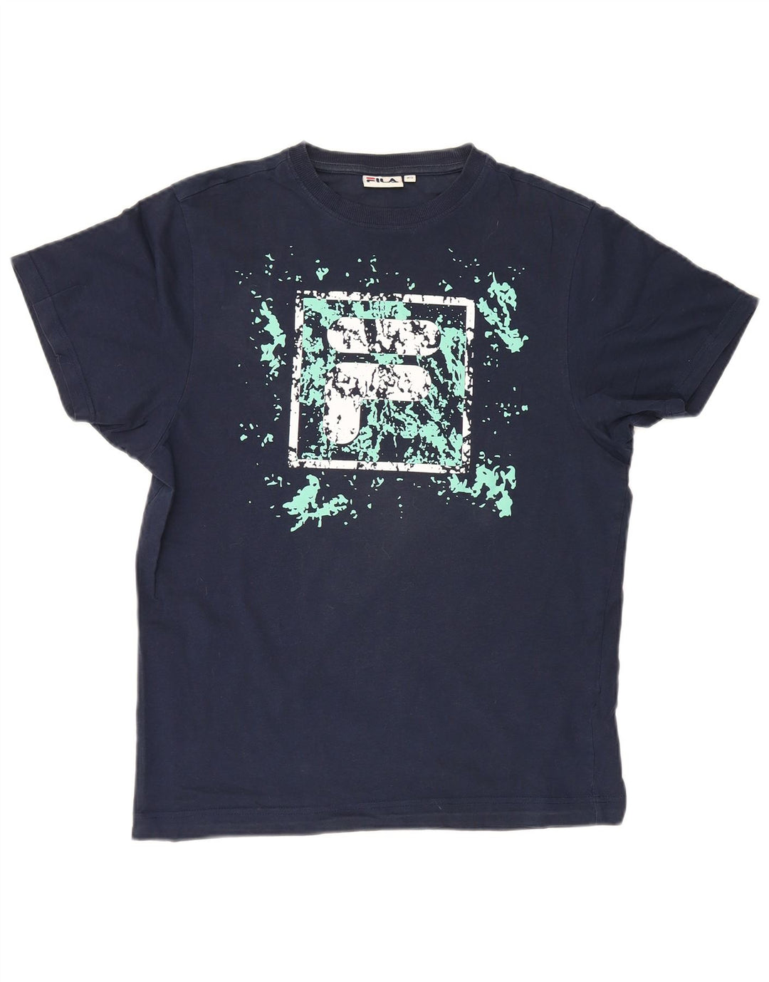 Fila Camiseta gráfica para hombre Top XS Azul marino