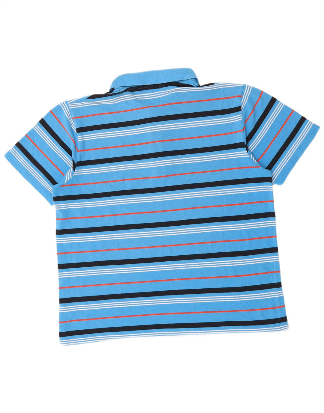 LACOSTE Polo para hombre Talla 6 XL Algodón a rayas azules