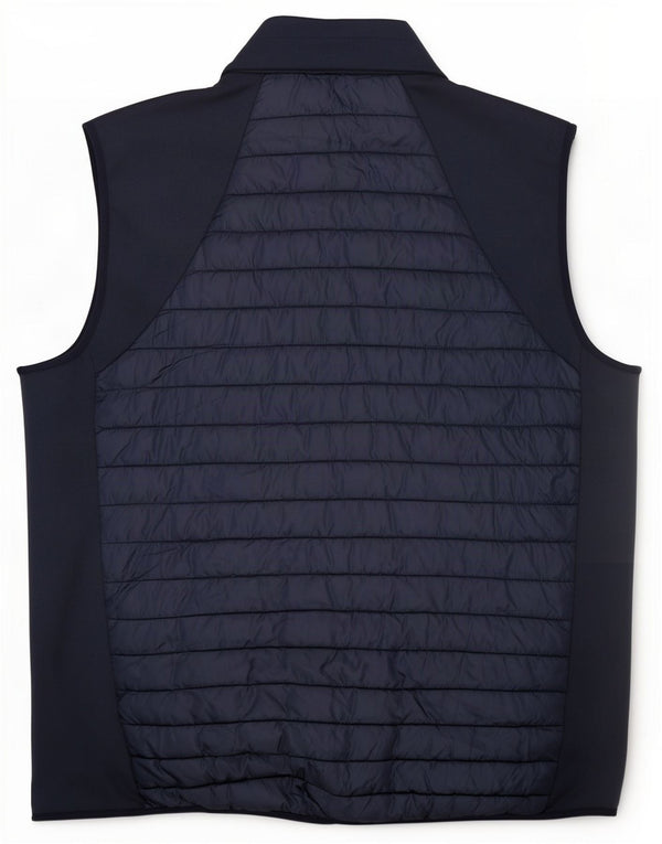 Calvin Klein Chaleco acolchado para hombre UK 44 2XL Poliéster azul marino
