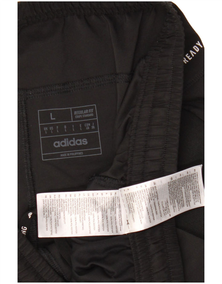 Adidas Hombre Aeroready Regular Fit Pantalones De Chándal Grande Negro Poliéster