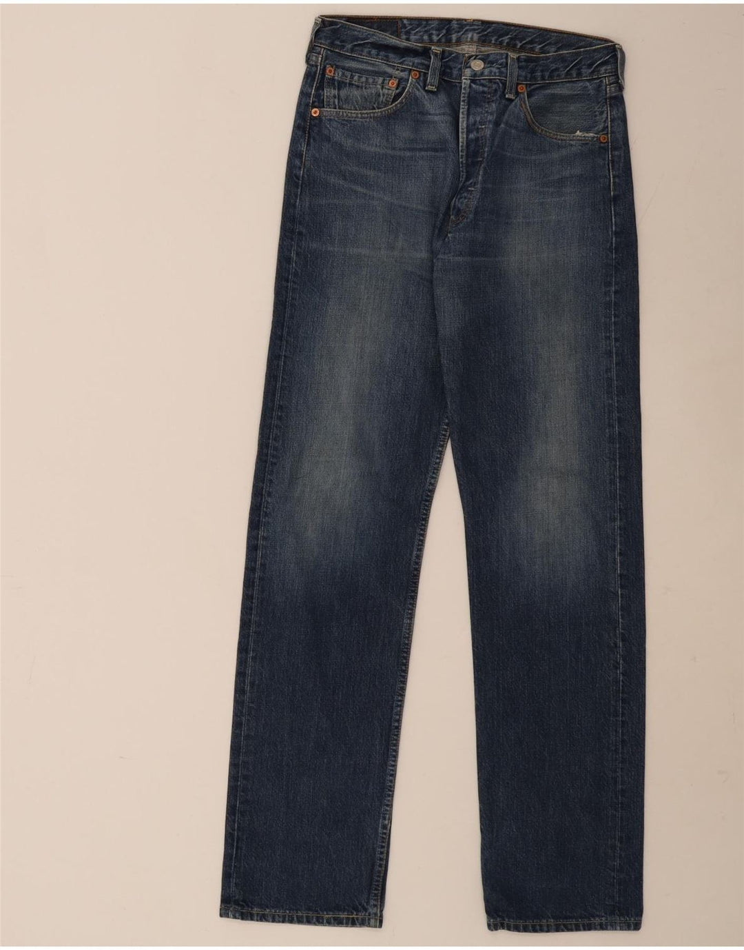 Levi's Hombre 501 Vaqueros Rectos W32 L34 Azul