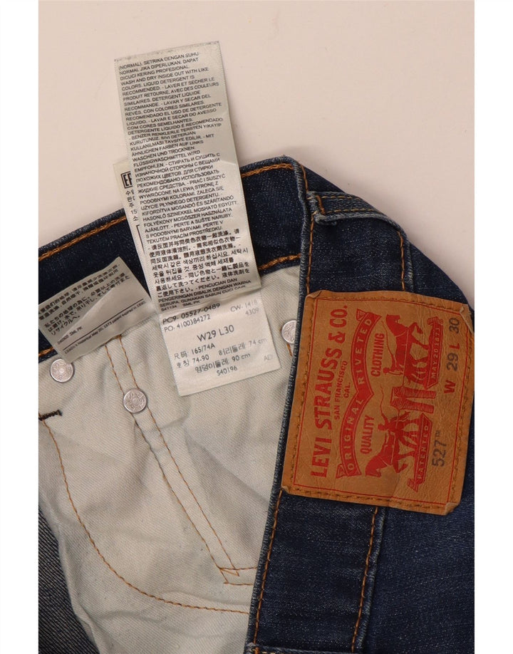 LEVI'S Vaqueros Bootcut 527 para Mujer W29 L30 Algodón Azul