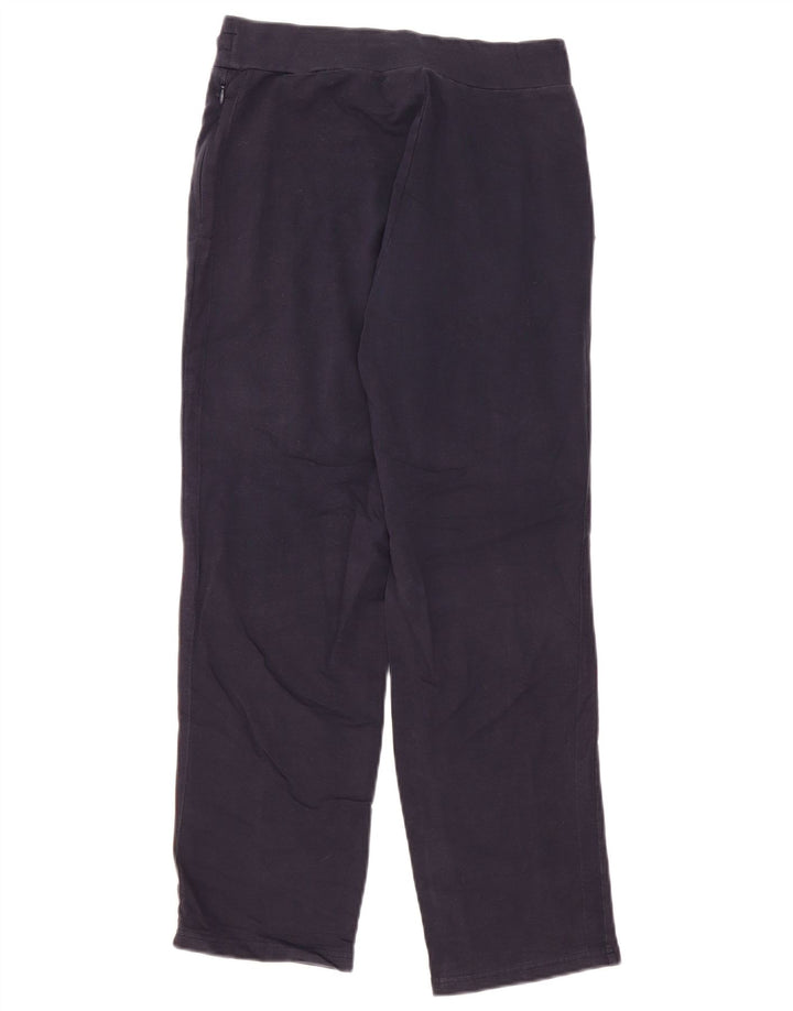 Marks & Spencer Pantalones de Chándal para Mujer UK 12 Medium Azul Marino Algodón