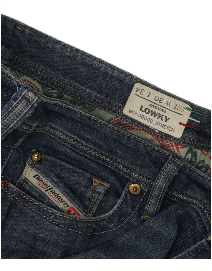 DIESEL Vaqueros Rectos Lowky W30 L34 Azul Algodón