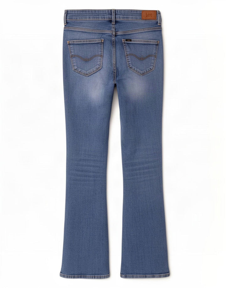 Vaqueros Lee Breese Bootcut para Mujer W28 L31 Azul