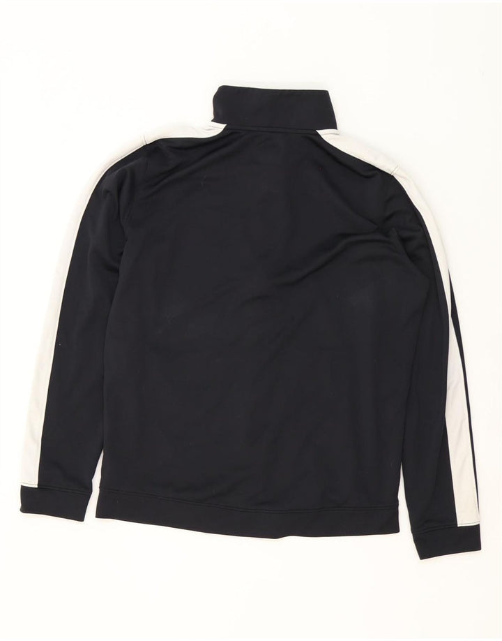 Under Armour Chaqueta de chándal para hombre con bloques de color negro mediano