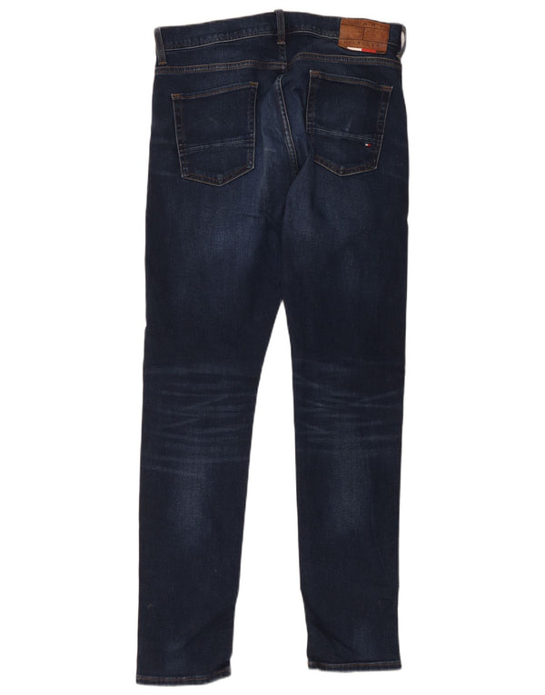 Tommy Hilfiger Vaqueros ajustados Bleecker para hombre W34 L32 Algodón azul marino