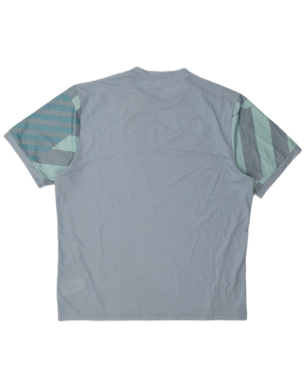 Camiseta Puma Hombre Top XL Poliéster Geométrico Azul