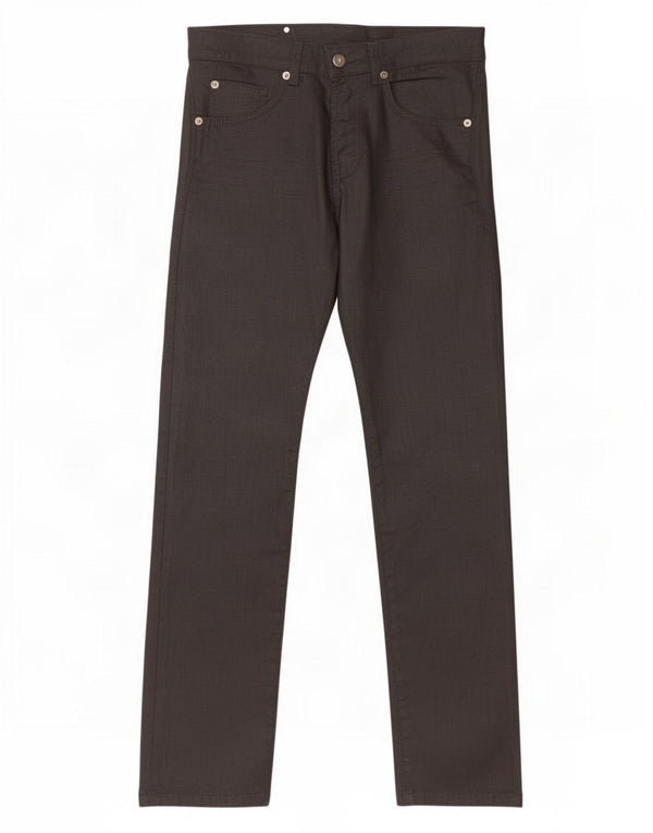 Zara Mens Slim Casual Pantalones EU 40 Medium W31 L34 Azul Marino Algodón