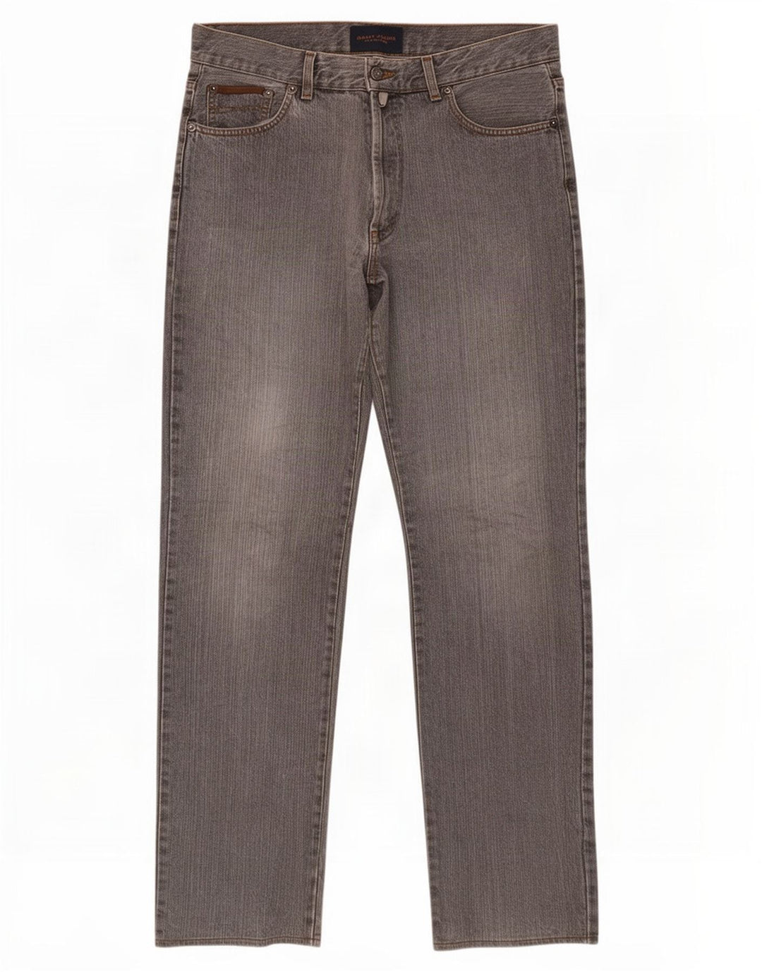Gant Vaqueros rectos para hombre W32 L36 Algodón gris