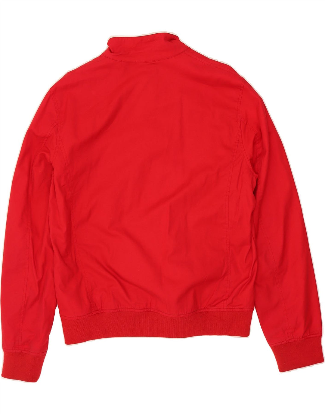 VINTAGE Mens Bomber Jacket UK 42 XL Red Cotton Modern Vintage Vintage and Second-Hand Vintage from Messina Hembry 