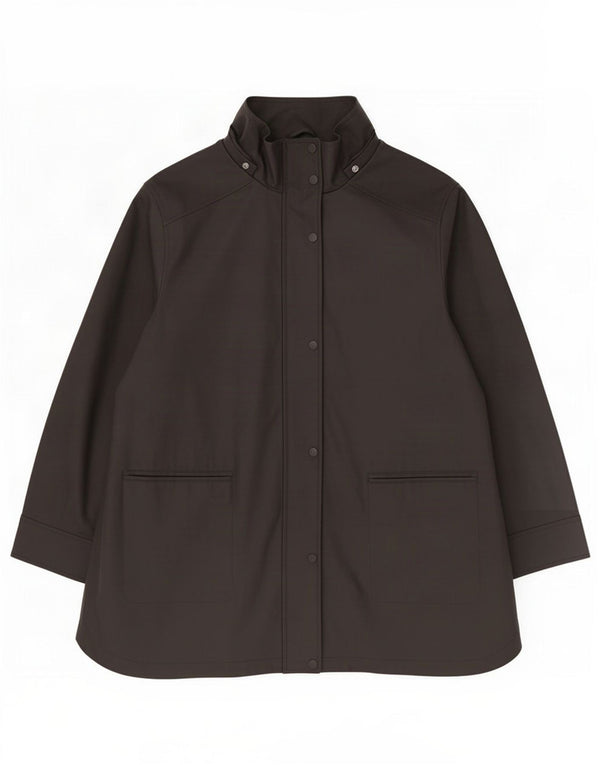 John Lewis Chaqueta cortavientos para mujer UK 40 XL Poliuretano negro