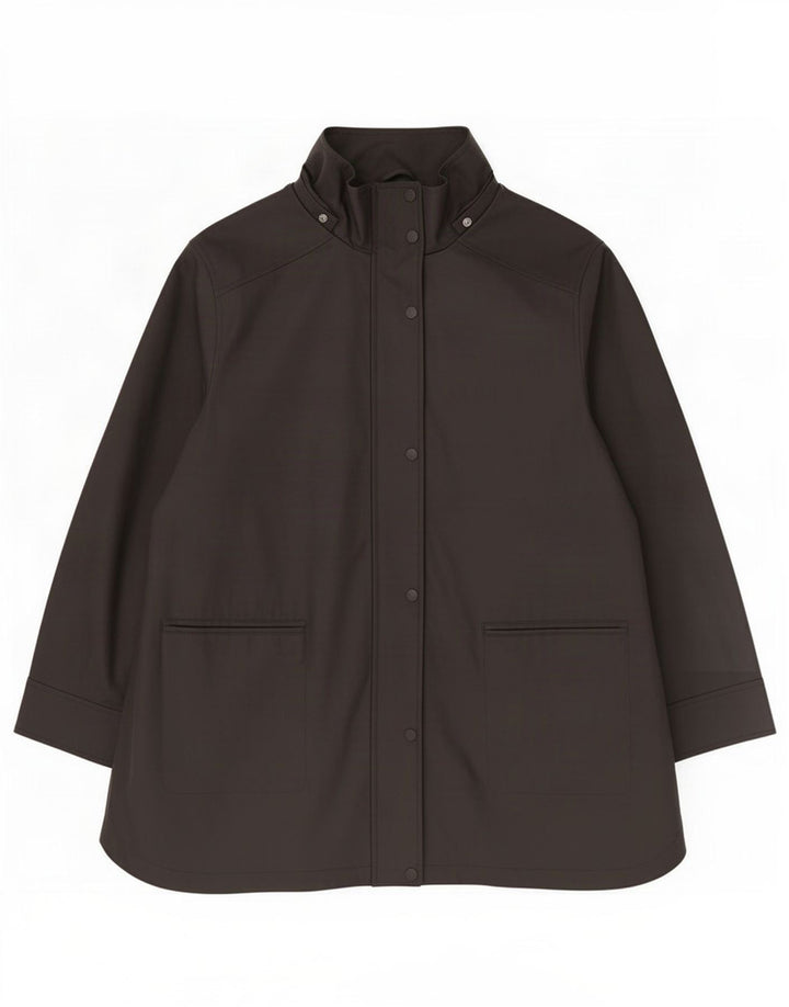 John Lewis Chaqueta cortavientos para mujer UK 40 XL Poliuretano negro