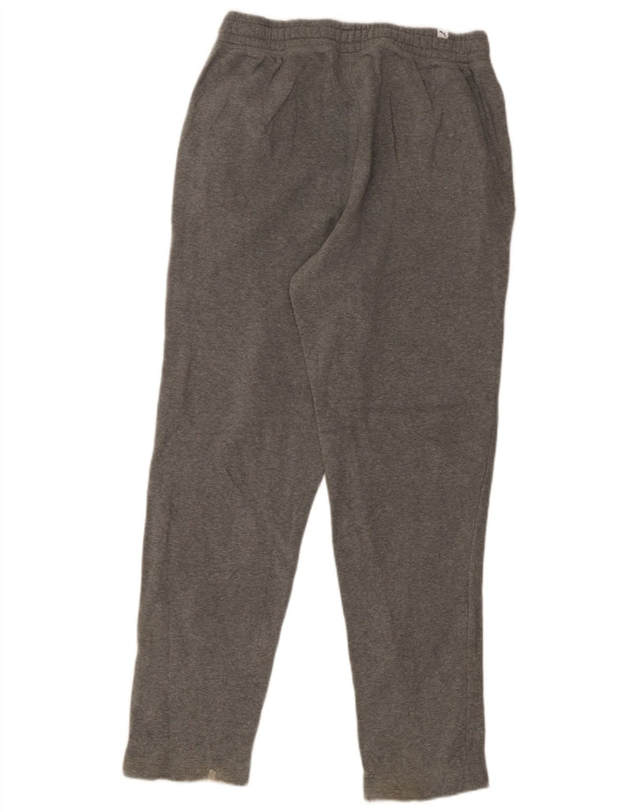 Puma Pantalones De Chándal Para Hombre Grande Gris Algodón