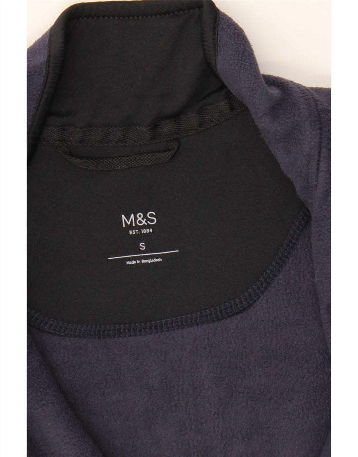 Marks & Spencer Chaqueta polar para hombre UK 36 Small Azul marino