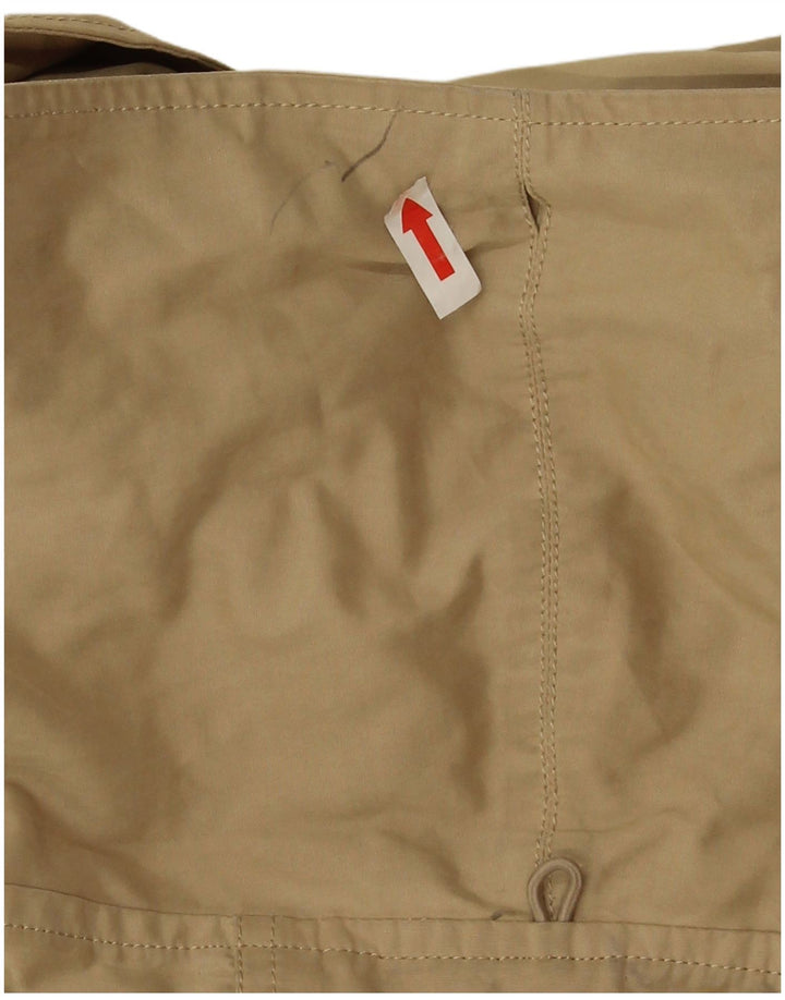 Zara Mujer Parka Con Capucha Chaqueta UK 46 Large Beige
