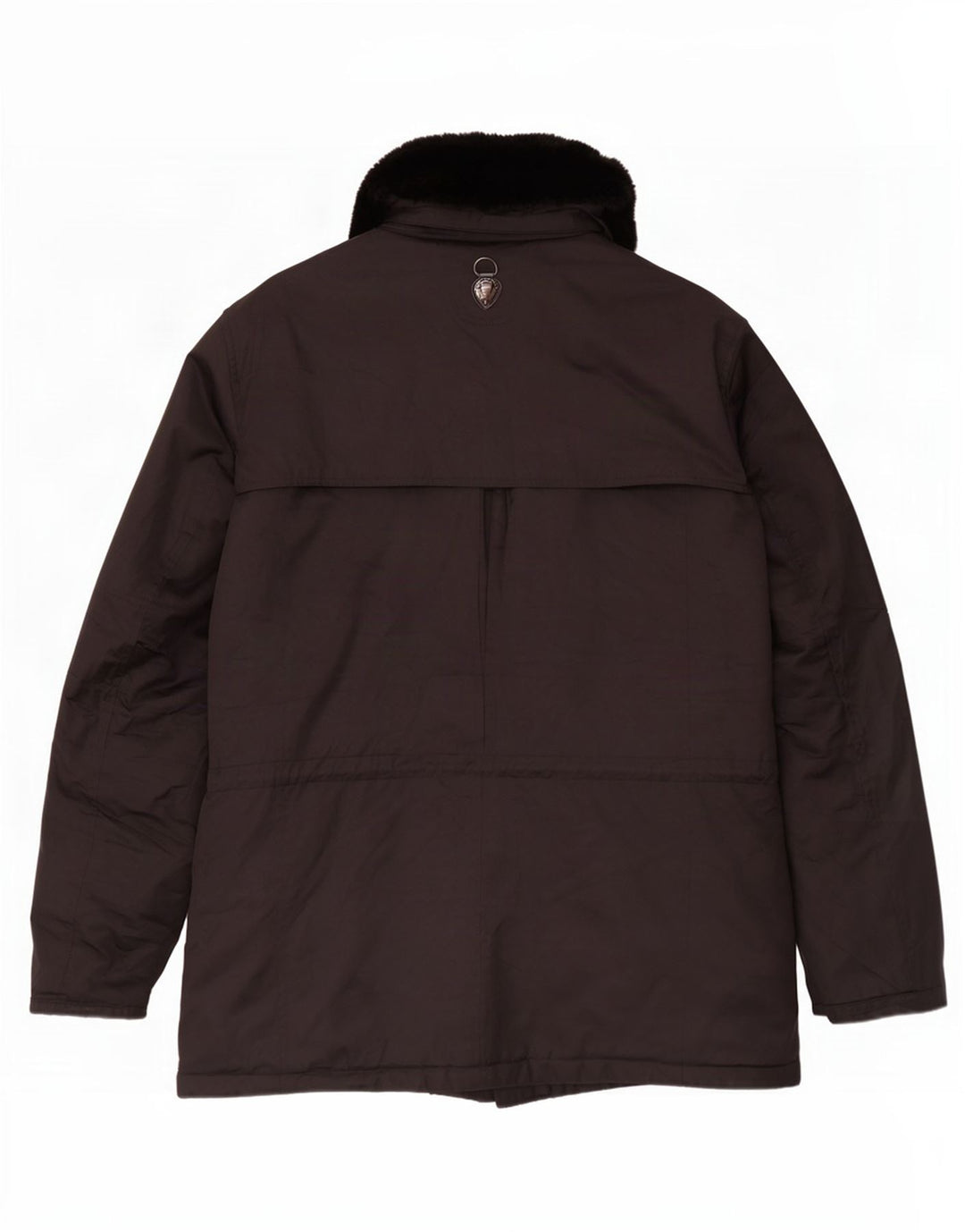 Piero Guidi Chaqueta utilitaria para hombre UK 44 2XL Algodón negro