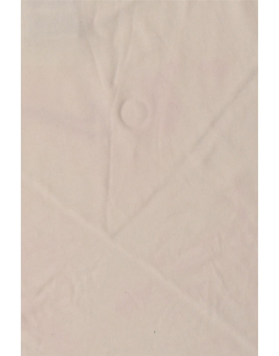 NIKE Camiseta holgada con gráfico corto para mujer UK 10 Small White Cotton