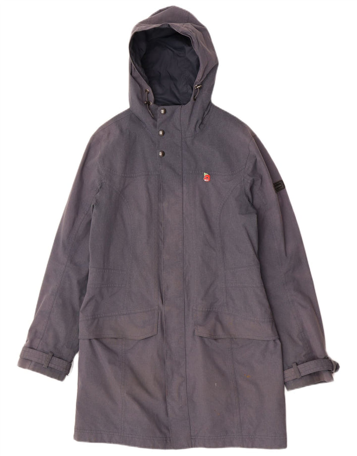 Berghaus Chubasquero con capucha para mujer UK 40 Poliamida azul medio