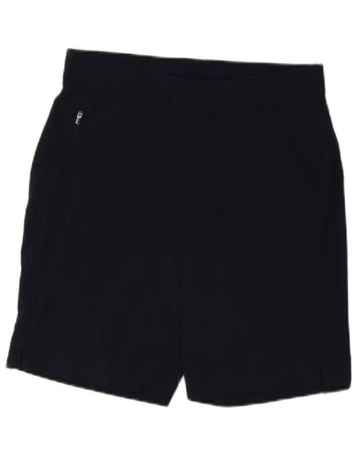 ATHLETA Pantalones cortos chinos para mujer US 2 XS W30 Azul marino Poliéster