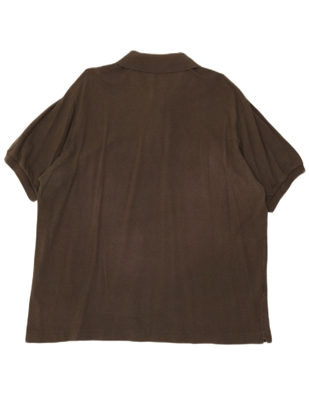 LACOSTE Polo para hombre Talla 7 2XL Algodón caqui