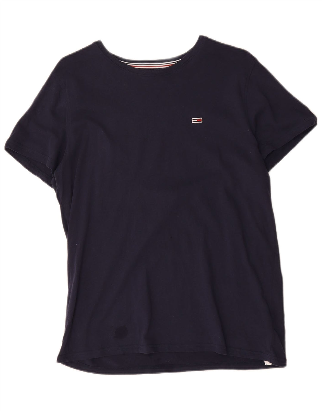 Camiseta Tommy Hilfiger Hombre Top Medium Azul Marino Algodón