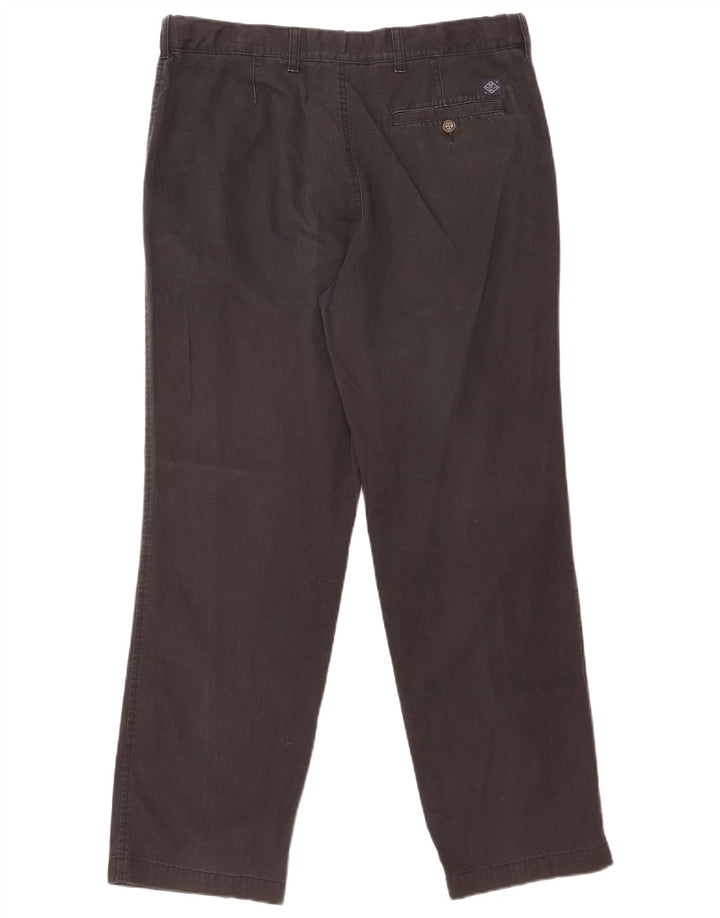 Marks & Spencer Pantalones chinos regulares para hombre W36 L31 Algodón negro