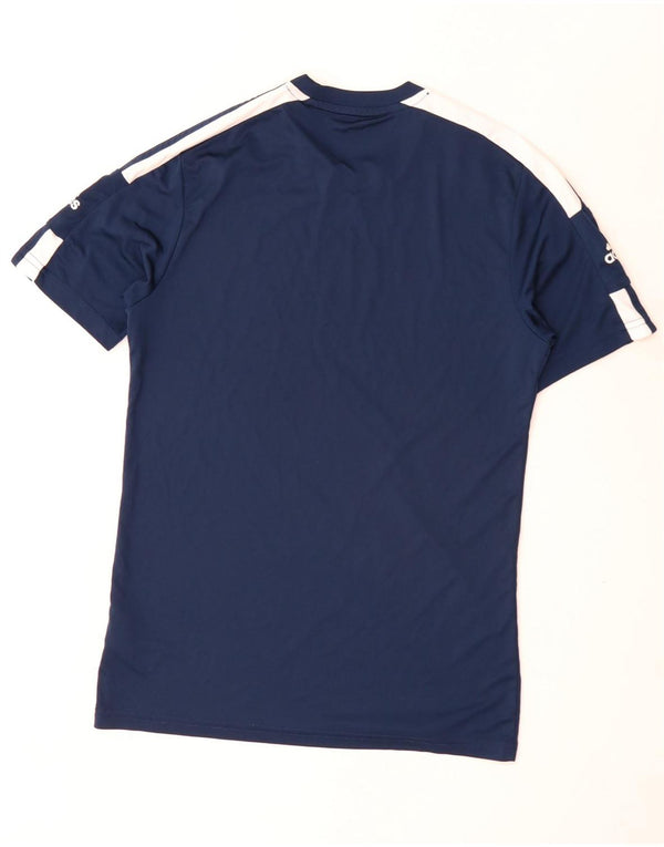 Adidas Hombre Aeroready Graphic Camiseta Top Pequeño Azul Marino Colorblock