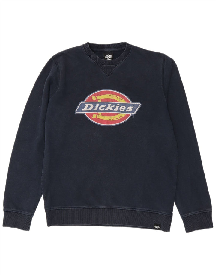 DICKIES Sudadera con gráfico para Hombre Jersey Medio Azul Marino Algodón