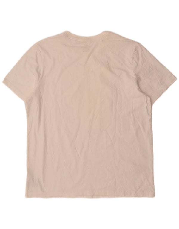 Nike Camiseta gráfica para hombre Top XL Blanco Algodón