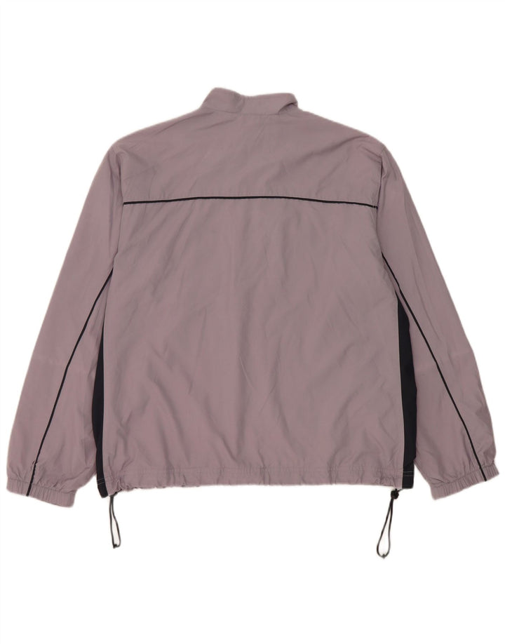 Adidas - Chaqueta de chándal para mujer, talla 40, talla grande, color morado, poliéster