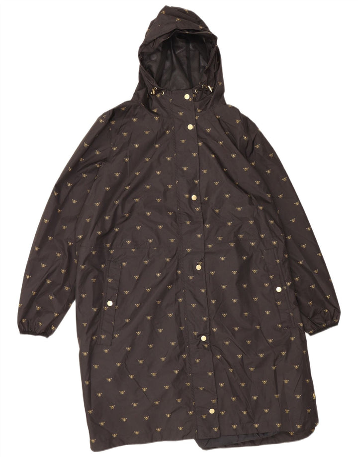 Chubasquero con capucha para mujer Joules UK 20 2XL Poliéster negro