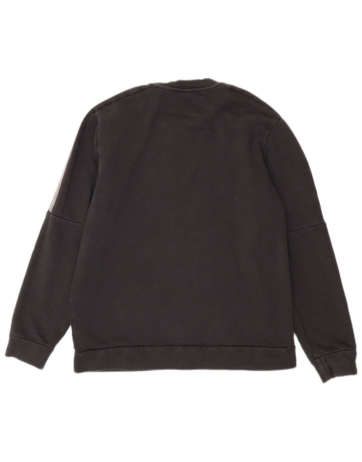 Adidas Hombre Sudadera Jumper Medium Negro Algodón