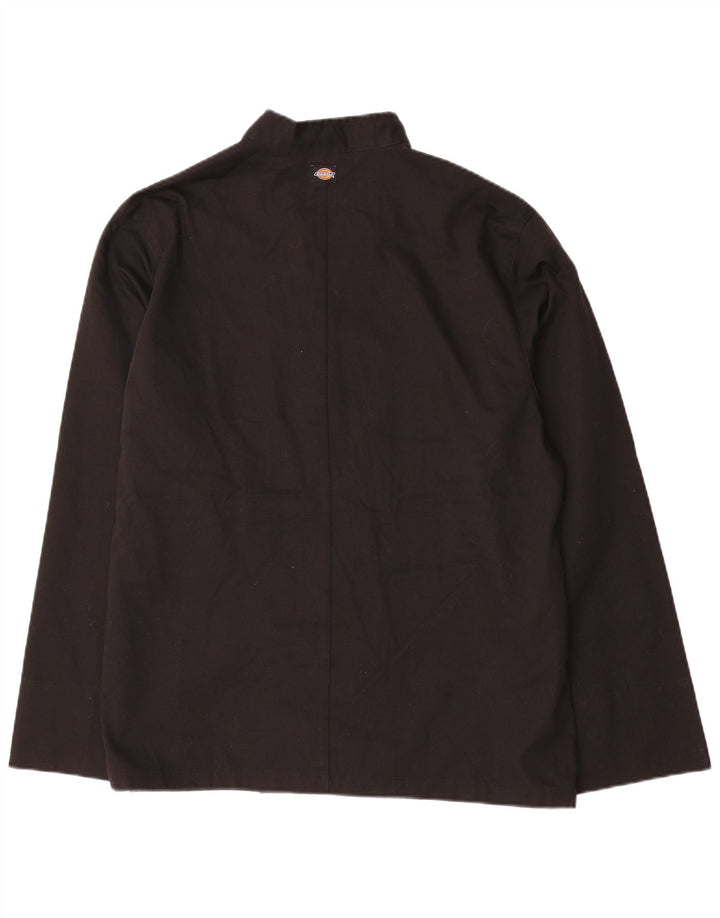 Dickies Chaqueta cruzada para mujer UK 44 Mediana Algodón negro