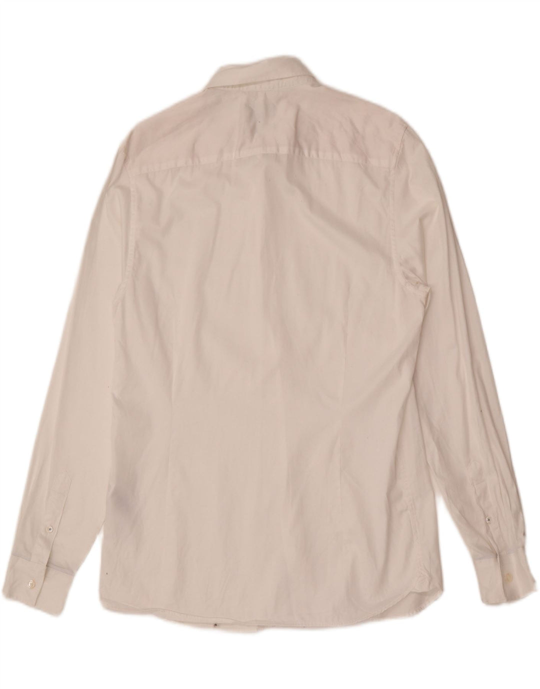 Ted Baker - Camisa ajustada para hombre, talla 4, algodón blanco grande