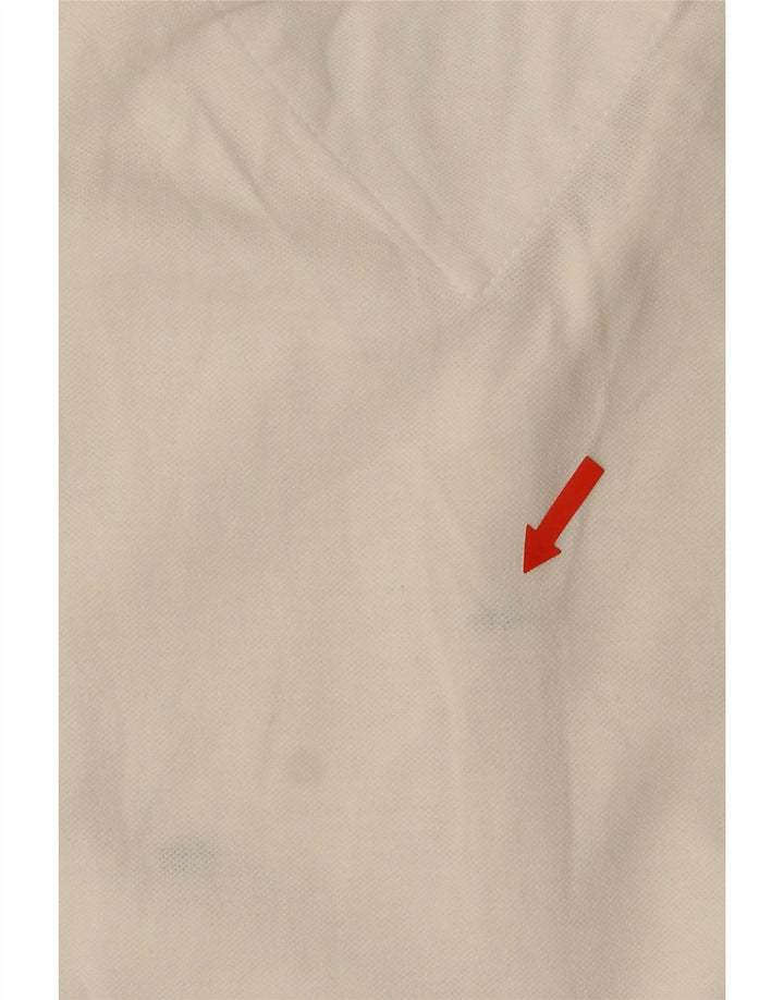 Tommy Hilfiger Polo para mujer Reino Unido 12 Algodón blanco mediano