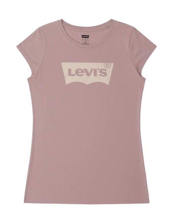 LEVI'S Camiseta gráfica para niña 15-16 años Morado