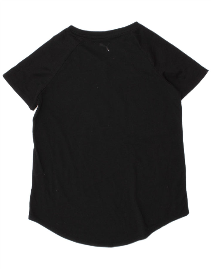 Puma Camiseta gráfica para niñas 12-13 años Grande Poliéster negro