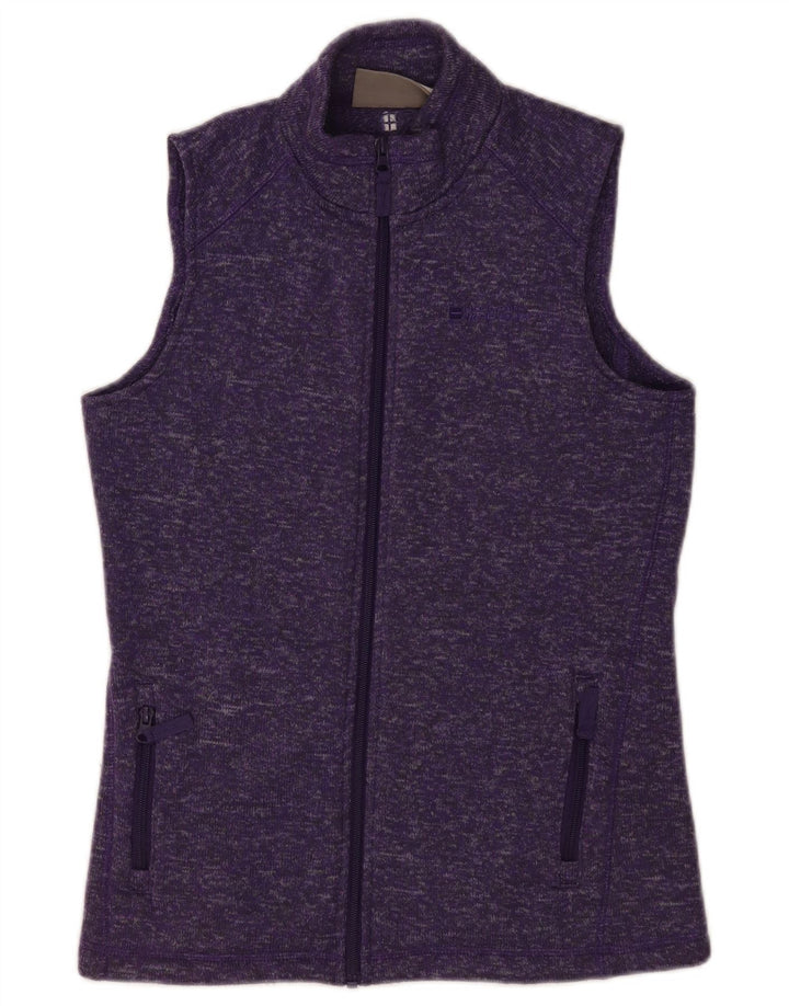 Chaqueta superior de chándal para mujer de Mountain Warehouse UK 40 Small Púrpura moteada