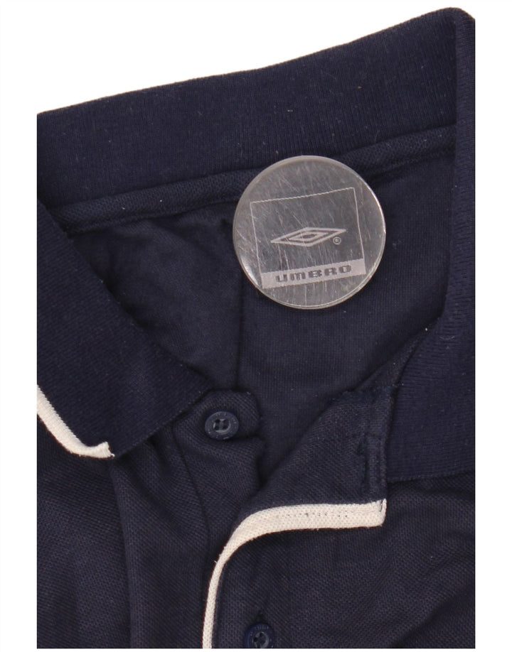 Polo Umbro Hombre 2XL Azul Marino Poliéster