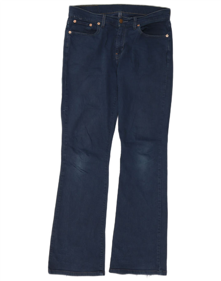LEVI'S Vaqueros Bootcut Mujer W30 L32 Algodón Azul Marino