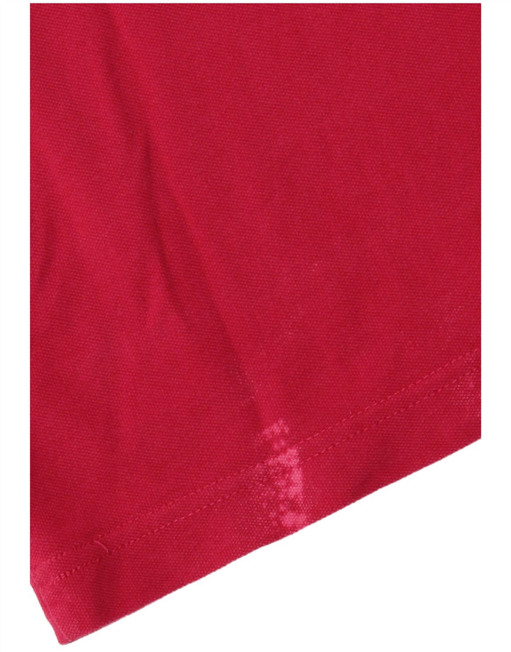 Polo Kappa Hombre Grande Rosa Algodón