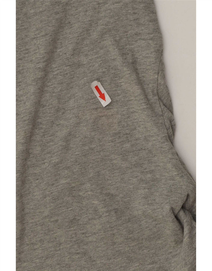 Tommy Hilfiger - Camiseta para hombre, talla grande, algodón gris