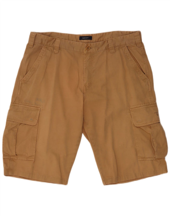 Gant Pantalones Cortos Cargo para Hombre W36 Grande Beige Algodón