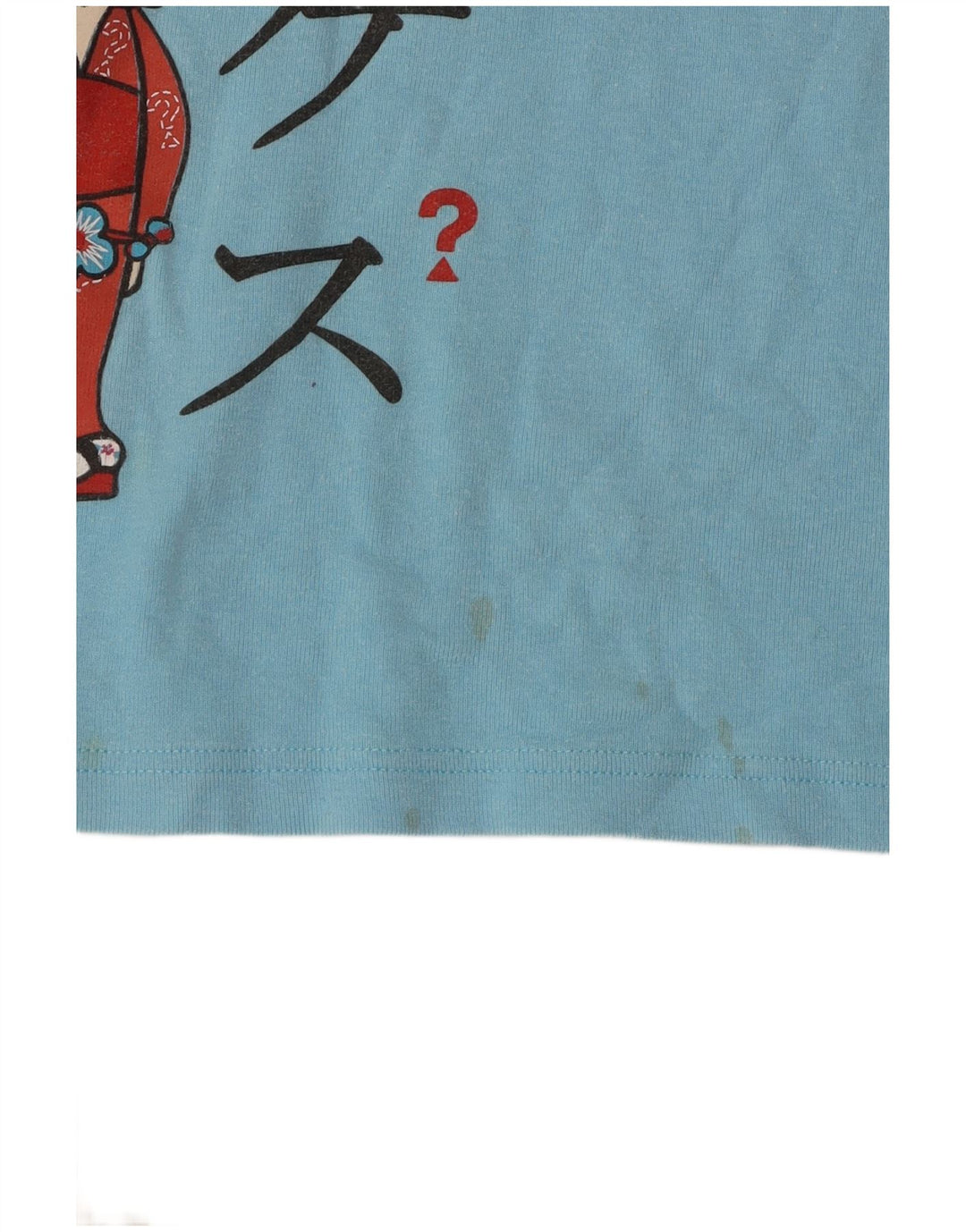GUESS Camiseta gráfica para niña 13-14 años Azul Algodón