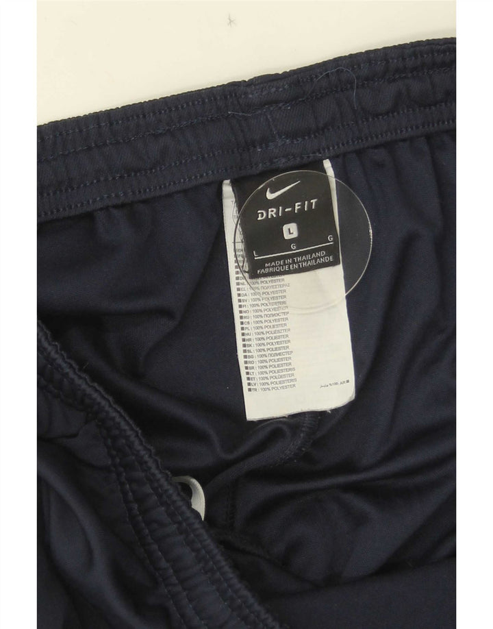 Nike - Pantalón de chándal para hombre, talla grande, azul marino, poliéster