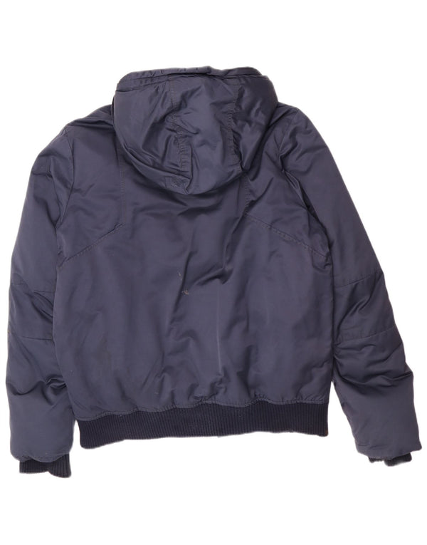 G-Star Chaqueta acolchada con capucha para hombre UK 42 XL Poliamida azul marino